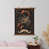 Wandtapijt Schorpioen Hemelse Zodiac Art Hangend Wandkleed (Slaapkamer)