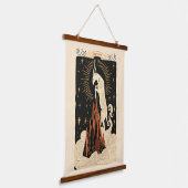 Wandtapijt Steenbok Hemelse Zodiac Art Hangend Wandkleed (Gebogen)