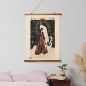 Wandtapijt Steenbok Hemelse Zodiac Art Hangend Wandkleed (Slaapkamer)