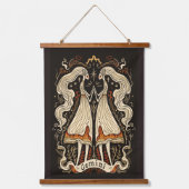 Wandtapijt Tweelingen Hemelse Zodiac Art Hangend Wandkleed (Voorkant)