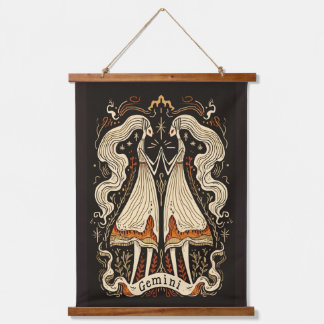 Wandtapijt Tweelingen Hemelse Zodiac Art Hangend Wandkleed