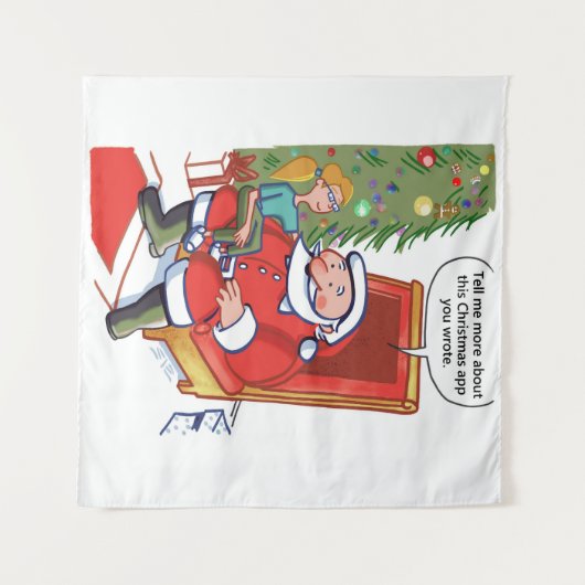 Wandtapijt van Christmas Business Partners Wandkleed (Voorkant (horizontaal))