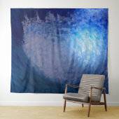 wandtapijt van de bloedige stille oceaan, schilder wandkleed (In Situ (horizontaal))