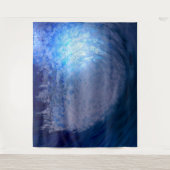 wandtapijt van de bloedige stille oceaan, schilder wandkleed (Voorkant)