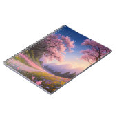 wandtapijt van de natuur notitieboek (Linkerzijde)