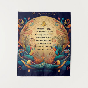 "Wandtapijt van het leven" Wandkleed