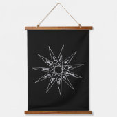 Wandtapijt van hout hangend wandkleed (Voorkant)