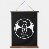 Wandtapijt van hout hangend wandkleed (Voorkant)