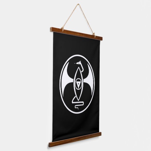 Wandtapijt van hout hangend wandkleed (Gebogen)