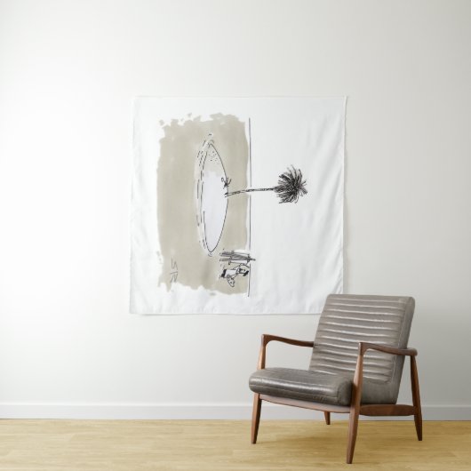 Wandtapijt van Marooned Painter Wandkleed (In Situ (horizontaal))