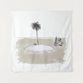 Wandtapijt van Marooned Painter Wandkleed (Voorkant)