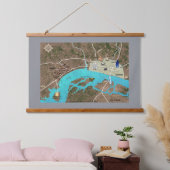 Wandtapijt van Roman & Viking London Hangend Wandkleed (Slaapkamer)