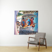 wandtapijt voor skimuis wandkleed (In Situ (horizontaal))