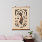 Wandtapijt Weegschaal Hemelse Zodiac Art Hangend Wandkleed (Slaapkamer)