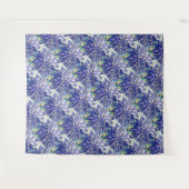 Wandtapijt Zeldzame Blauwe Dahlia Wandkleed (Voorkant (horizontaal))