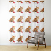 Wandtapijten Huisdier Kat & grappige kat Wandkleed (In situ)