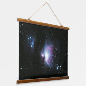 Wandtapijten met afbeeldingen sterren aan de nacht hangend wandkleed (Gebogen)