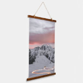 Wandtapijten met unieke motieven van ijsbergen hangend wandkleed (Gebogen)