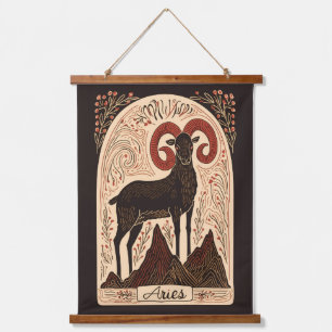 Wandtapijten Ram Hemelse Zodiac Art Hangend Wandkleed