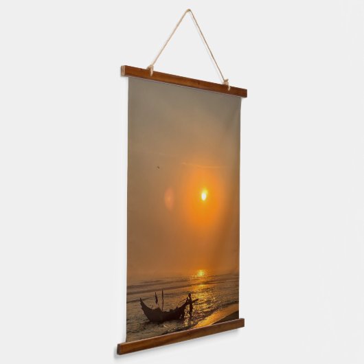 Wandtapijten Wall Art Decor strand Hangend Wandkleed (Gebogen)