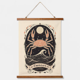 Wandtapijtkanker Hemelse Zodiac Art Hangend Wandkleed