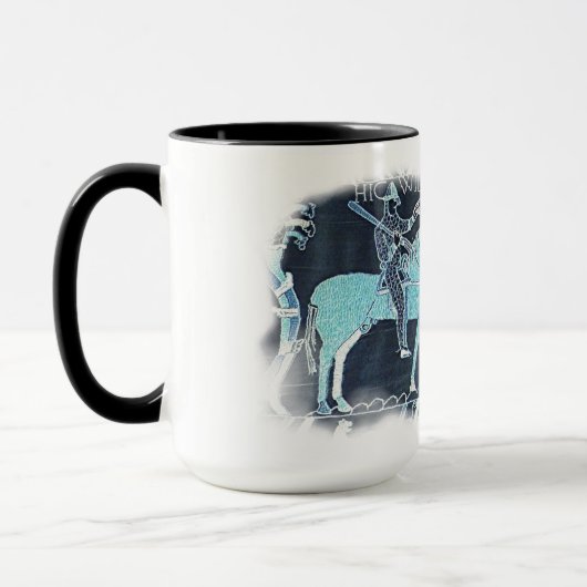 Wandtapijtscène - Het tapijt van Bayeux Mok (Links)