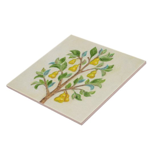 Wandtegels van de pear tegeltje (Zijkant)