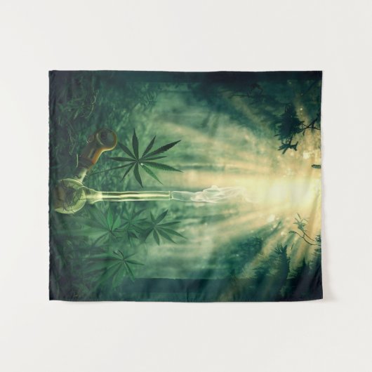 Wandteppich Bong Wandkleed (Voorkant (horizontaal))