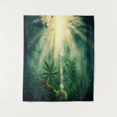 Wandteppich Bong Wandkleed (Voorkant)