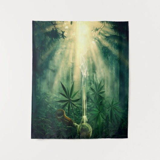 Wandteppich Bong Wandkleed (Voorkant)