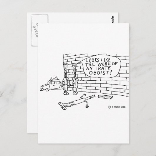 Wandtest Briefkaart (Voorkant / Achterkant)