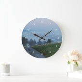 Wanduhr Herbstmorgen im Siegerland Grote Klok (Huis)