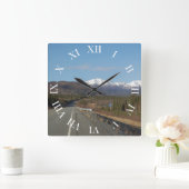 Wanduhr Highway Vierkante Klok (Huis)