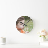 Wanduhr mit deinem eigenen Foto Ronde Klok (Huis)