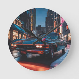 WANDUHREN RONDE KLOK