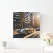 WANDUHREN VIERKANTE KLOK (Huis)