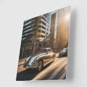 WANDUHREN VIERKANTE KLOK (Hoek)