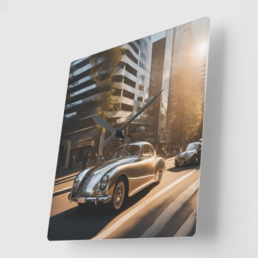 WANDUHREN VIERKANTE KLOK (Hoek)