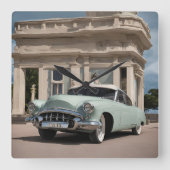 WANDUHREN VIERKANTE KLOK (Voorkant)