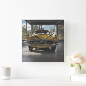 WANDUHREN VIERKANTE KLOK (Huis)