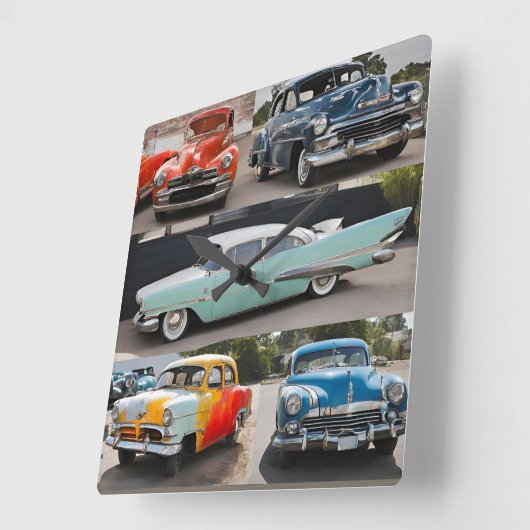 WANDUHREN VIERKANTE KLOK (Hoek)