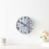 Wandwand Wood Barn Deuren Land Rusti Ronde Klok (Huis)