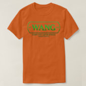 WANG Computers GreenRetro RxTp T-shirt (Design voorkant)