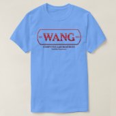 WANG Computers RedRetro RxTp T-shirt (Design voorkant)