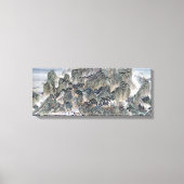 Wang Hui Ji'nan naar de berg Tai Canvas Afdruk (Voorkant)