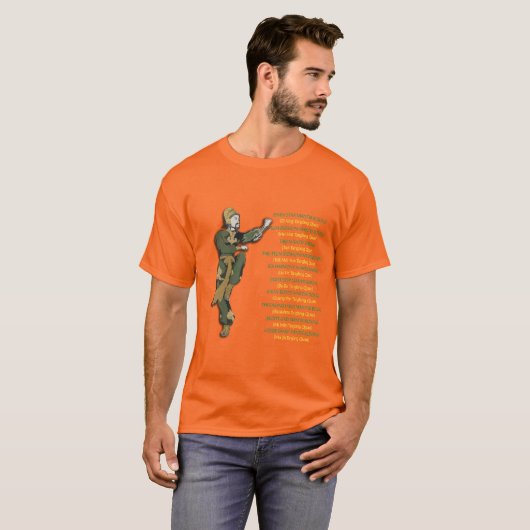 Wang Lang Mantis Styles T-shirt (Voorkant volledig)