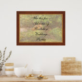 Wang - Wat een schatje Poster (Keuken)