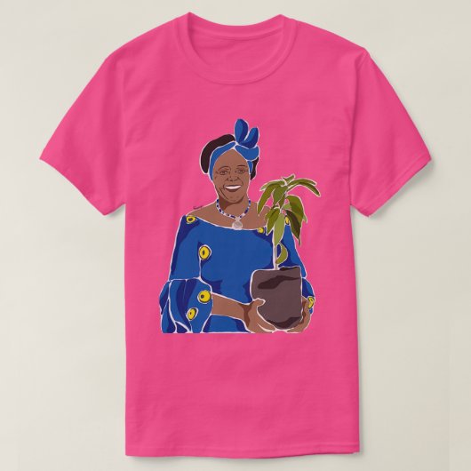 Wangari Maathai Limited edition T-shirt (Design voorkant)