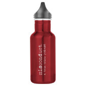 wangedrag. 18oz Roestvrijstalen flesje Waterfles (Links)