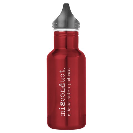 wangedrag. 18oz Roestvrijstalen flesje Waterfles (Links)